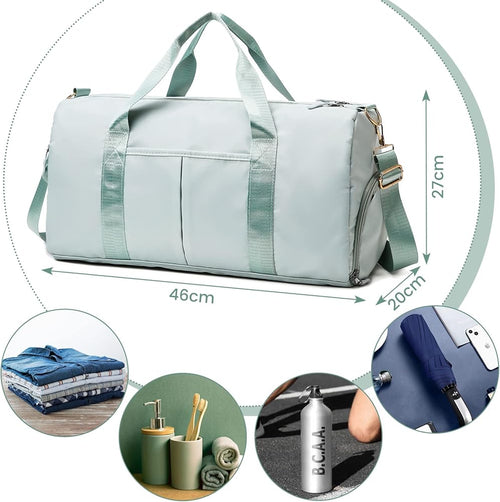"Bolso Impermeable de Viaje o Gym – ¡Tu Compañero Todo Terreno!"